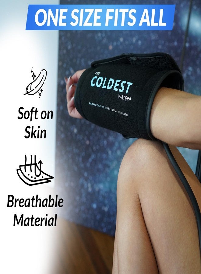 THE COLDEST WATER The Coldest Wrist Ice Pack - Ice Pack Wrist Brace w/Cold Therapy Air Compression - 8” X 16” Wrist Compression Sleeve for Wrist Sprain, Rheumatoid Arthritis, Tendinitis, Swelling Injuries, & More - Image 5